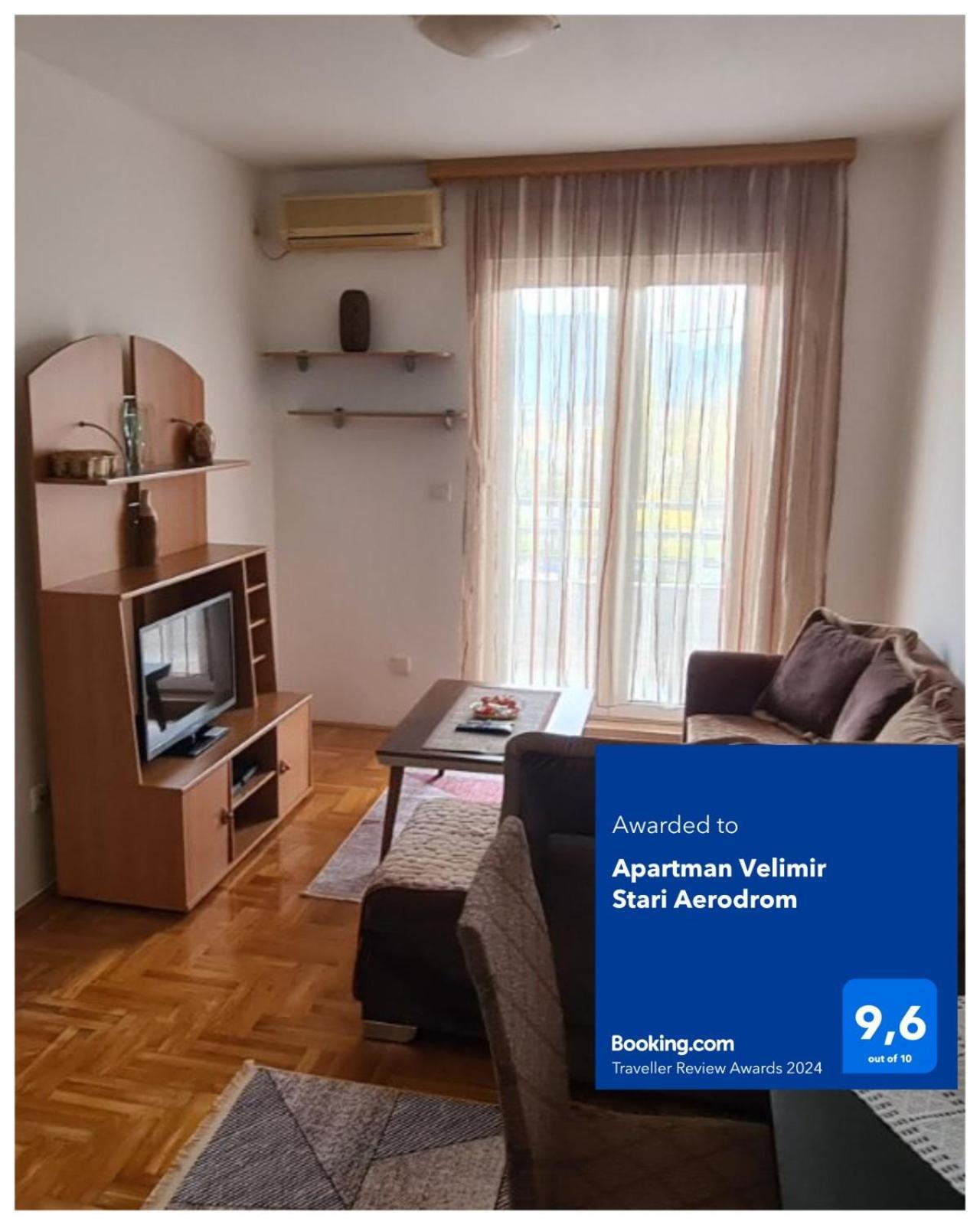 Apartman Velimir Stari Aerodrom Podgorica Buitenkant foto