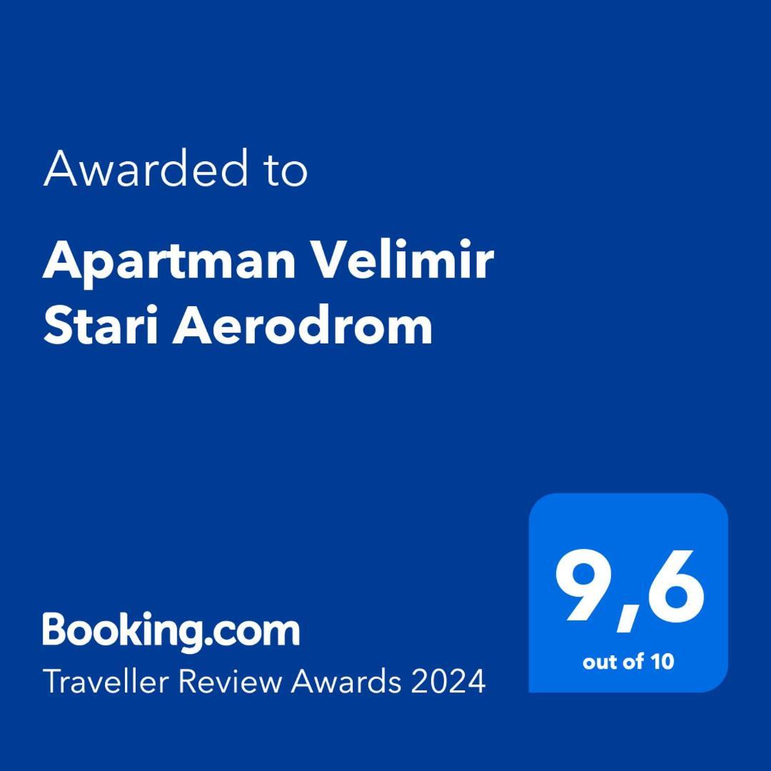 Apartman Velimir Stari Aerodrom Podgorica Buitenkant foto